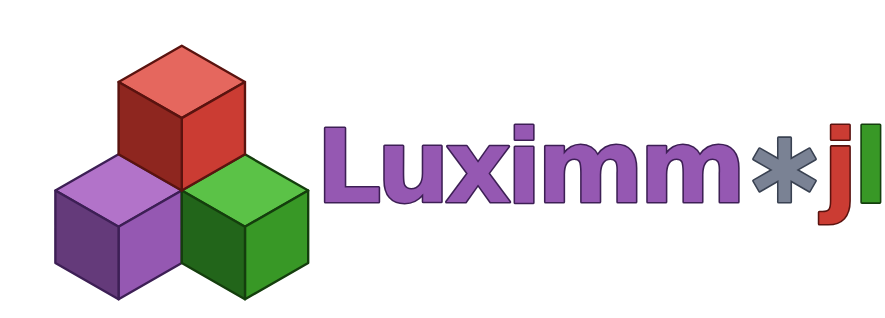 The Luximm.jl logo
